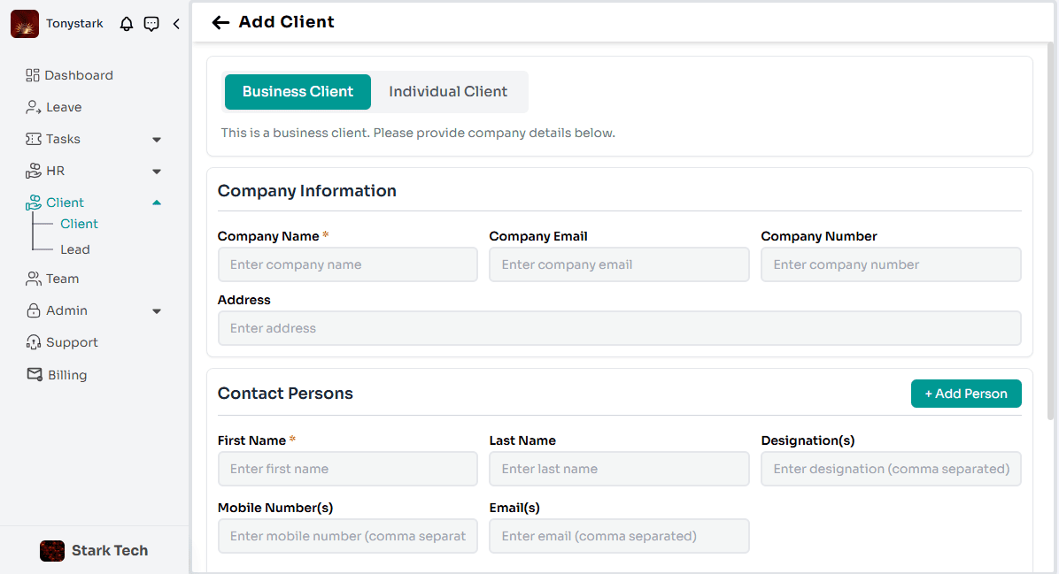 Lead&Client Management - Image 3
